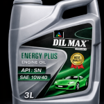 DIL MAX Energy Plus Engine Oil 10W40 (API: SN) – 3L