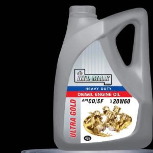 DIL MAX Ultra Gold Heavy Duty Diesel Engine Oil (API: CD / SF) – SAE 20W60 – 4L