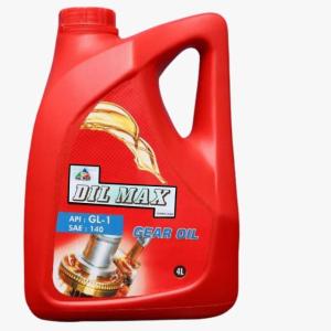 DIL MAX Gear Oil SAE 140 (API: GL-1) – 4L