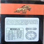 AFG Lube Motorcycle Brake Shoe – Brown Series