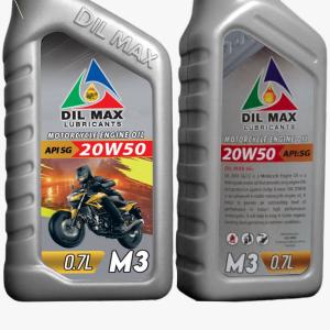DIL MAX M3 Motorcycle Engine Oil 20W50 (API: SG)