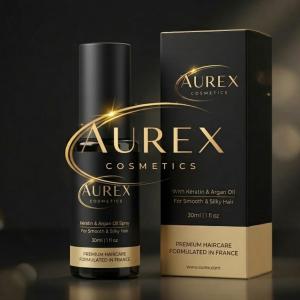 Keratin & Argan Oil Spray – Formulated in France for Smooth & Silky Hair